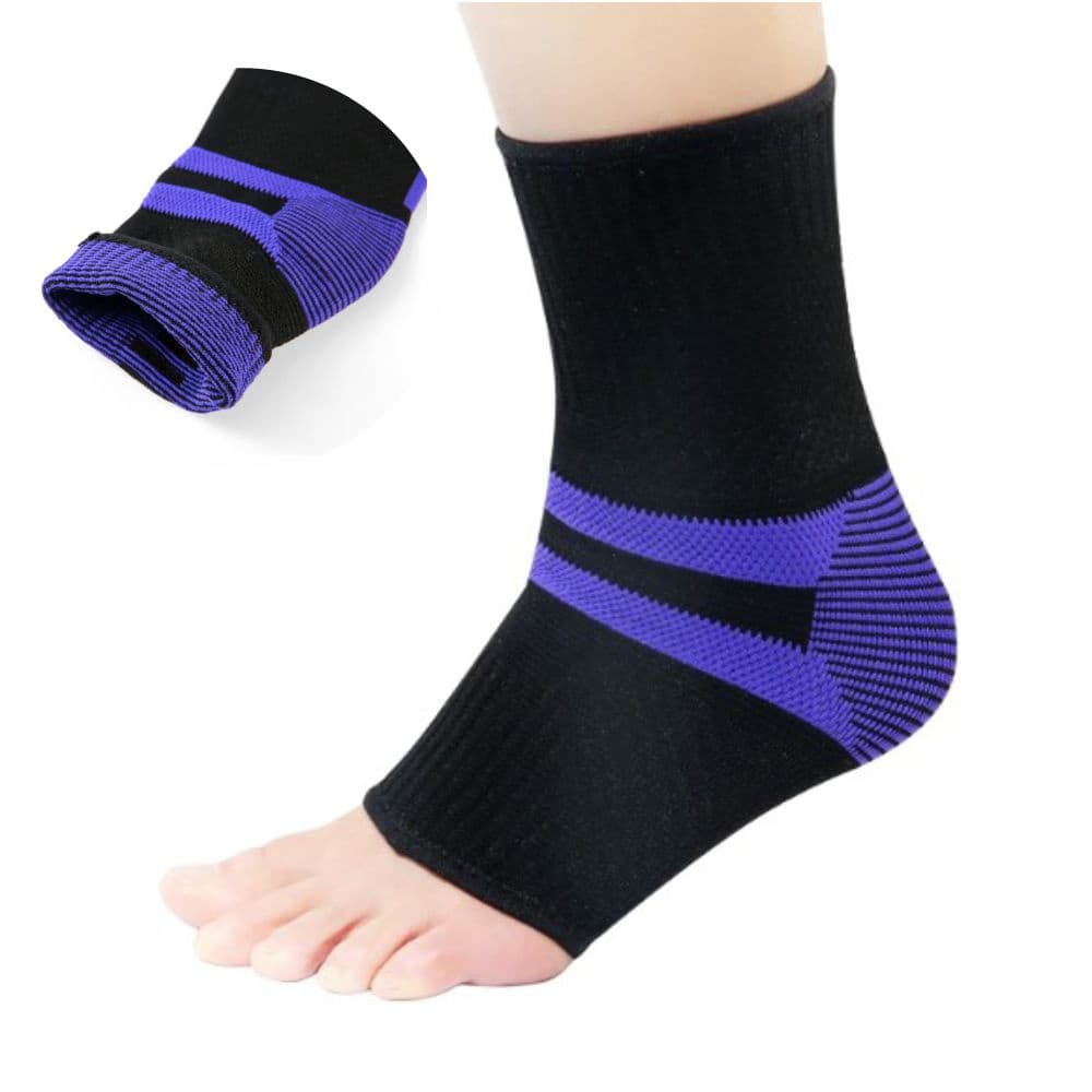 Tornozeleira Mesh Knit Compressao Flexibilidade Estabilidade Tornozelo Esportiva Academia Ortopedica