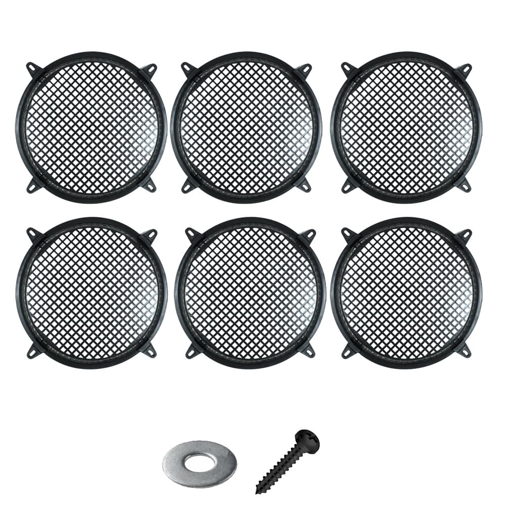 6 Telas Protecao Falante Woofer Panela 12 Pol Profissional Pronta Entrega