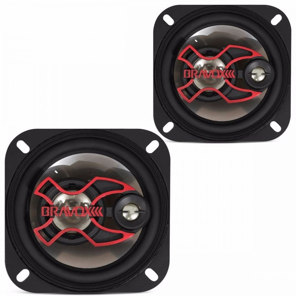 Alto Falante Bravox Triaxial B3x40x 4 Polegadas 100w Par