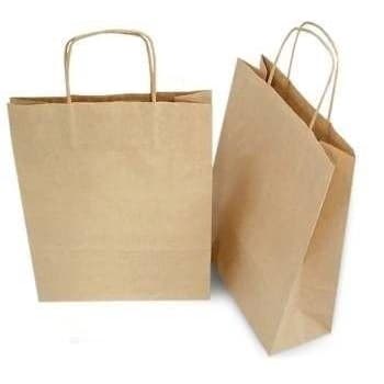Sacola de papel kraft lisa GG c/50 (45x32x12)
