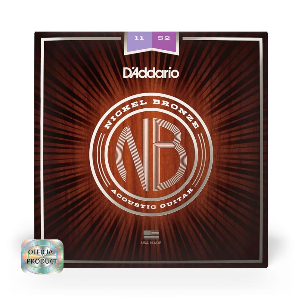 Corda P/ Violão Aço D'Addario Nickel Bronze NB1152 11/52 - EC0336