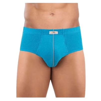 kit com 3 Cueca slip em algodão com elástico rebatido - Dom Marco