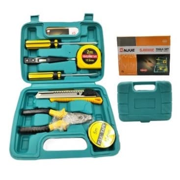 KIT Ferramentas Jogo 8 Peças com Maleta SNJUE SJ8008E