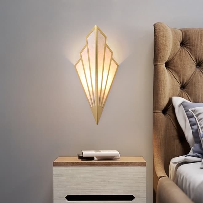 Lâmpada de parede Led Lâmpada de sala de estar Lâmpada de parede decorativa de quarto de parede interna