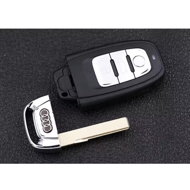 Maravilhoso Invólucro De Chave Inteligente Audi 3 Botões Para Substituir A3 A4 A5 A6 A8 Quattro Q5 Q7 etc . Capa De Carr