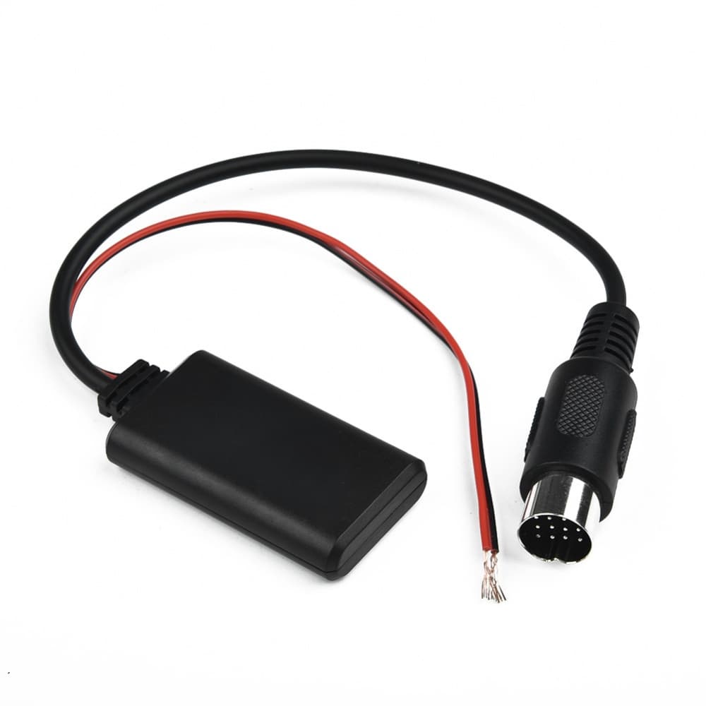 Módulo Bluetooth Para Carro Adaptador De Cabo Audio-Aux Todos Os Cds Kenwood De 13 Pinos Estéreo