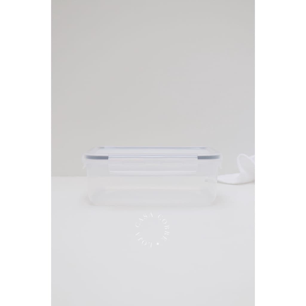 Pote Organizador De Geladeira Click Retangular - 1,28L