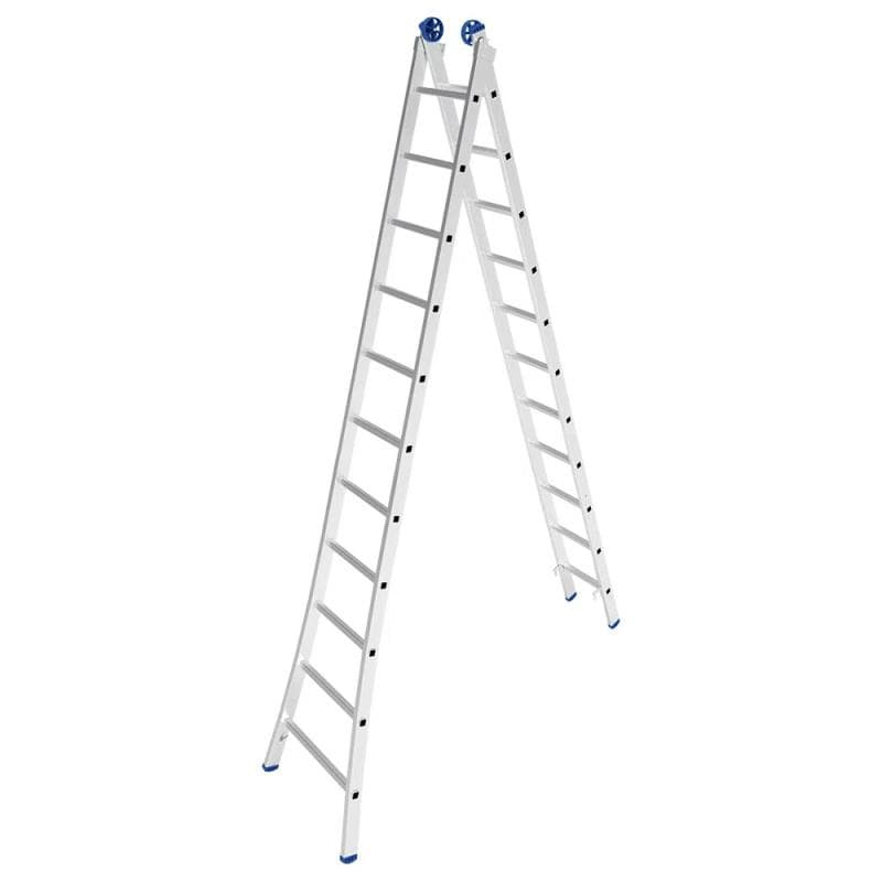 Escada De Alumínio Extensiva 2 X 11 Degraus 3,37 X 5,61m Mor
