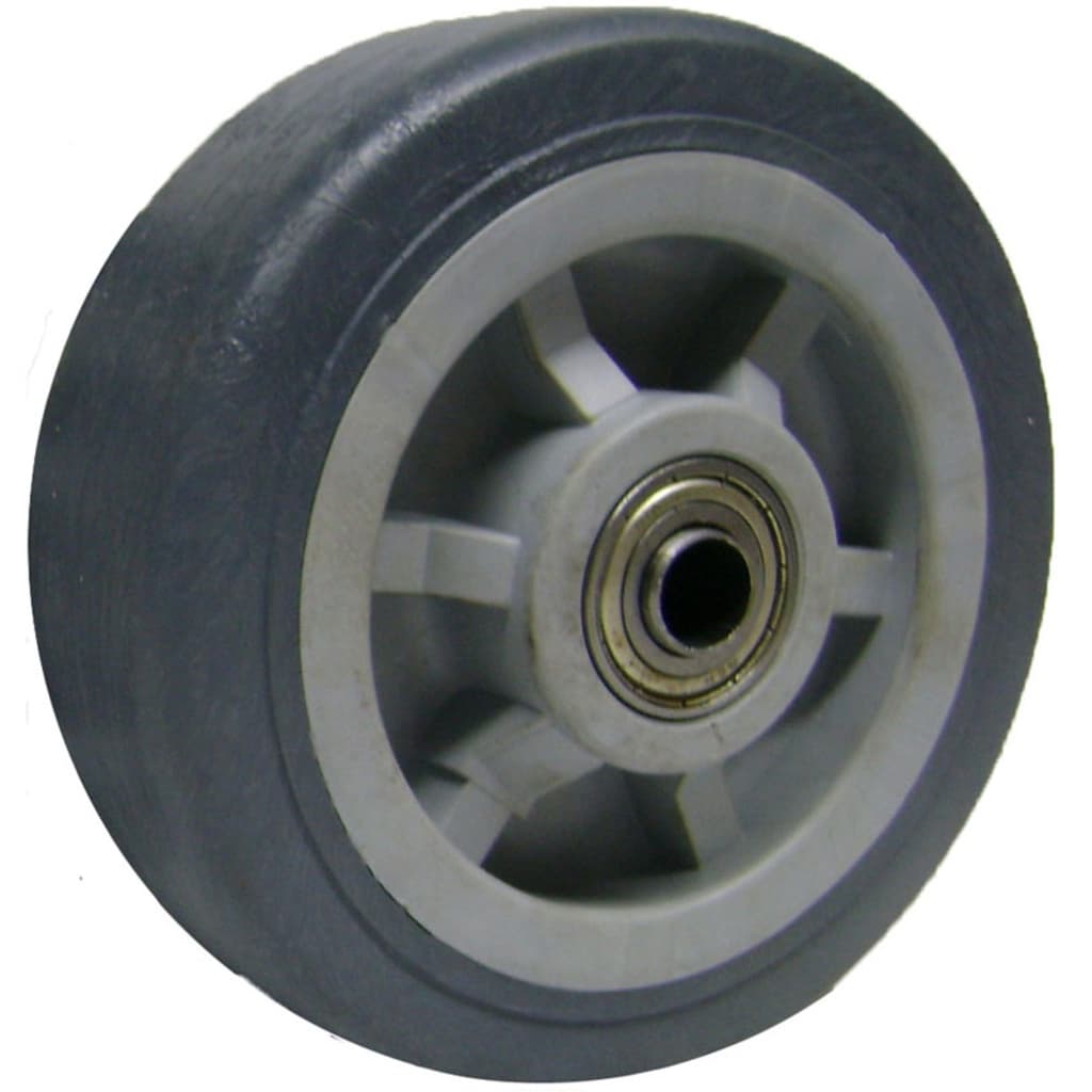 Roda Termoplástica 6x2 P/ Carrinhos, Rodizios, Andaimes