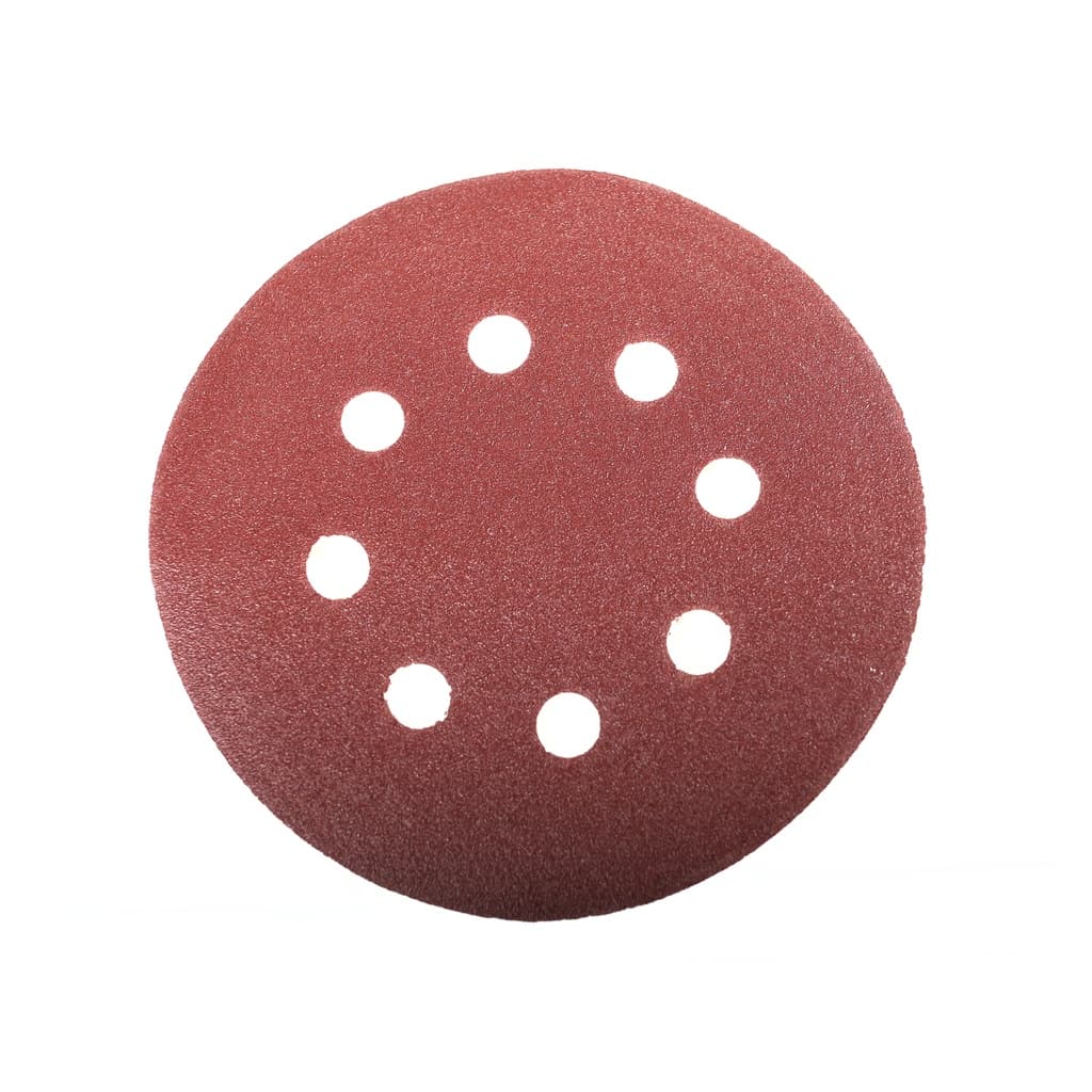 Kit 10 Un. Disco De Lixa Velcro Pluma 125mm Tssaper para esmerilhadeira lixadeira politriz