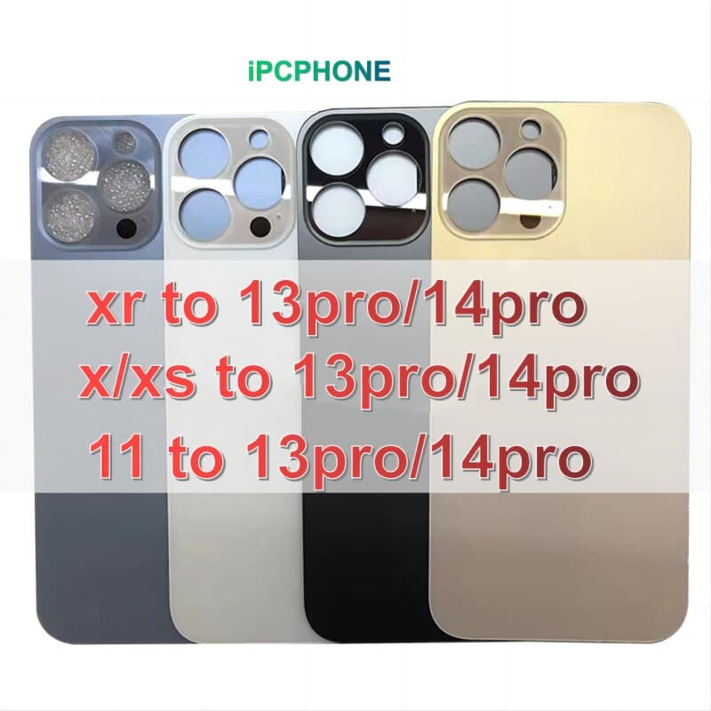 Substituindo o diário de vidro de capa traseira por xrA 13pro, x 14pro, xsmax 13promax