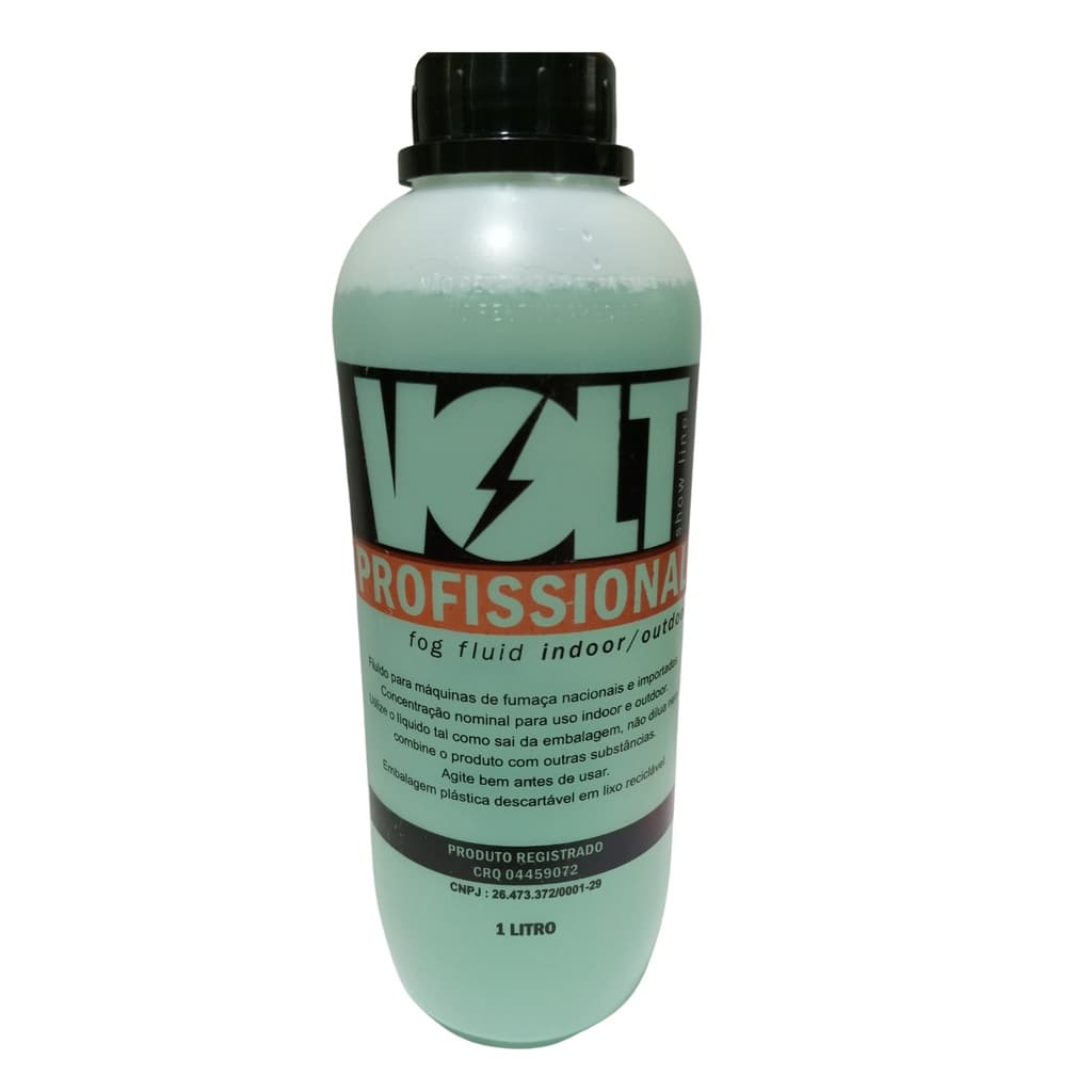 Fluido Maquina de Fumaça Volt Profissional 1Lt Morango