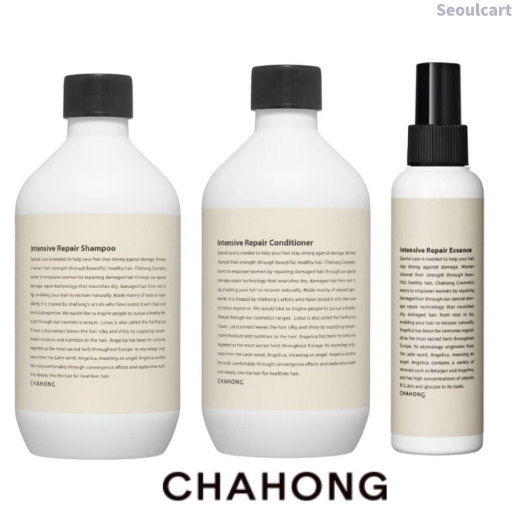 [CHAHONG] Shampoo De Reparo Intensivo , Condicionador Reparador , Soro Capilar , Cabelos Secos Danificados