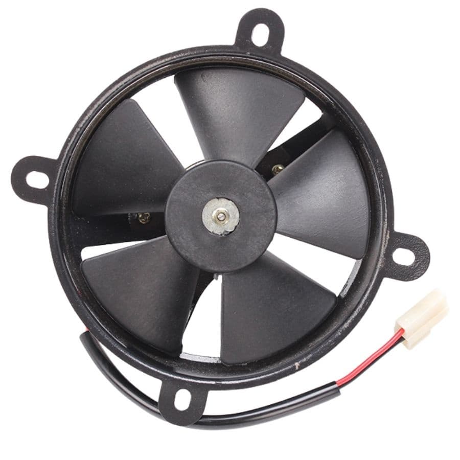 ABS 6 " 12V Universal Motocicleta Fino Ventilador De Refrigeração Elétrica Montar Peças Do Tanque Água Para 150cc 200cc