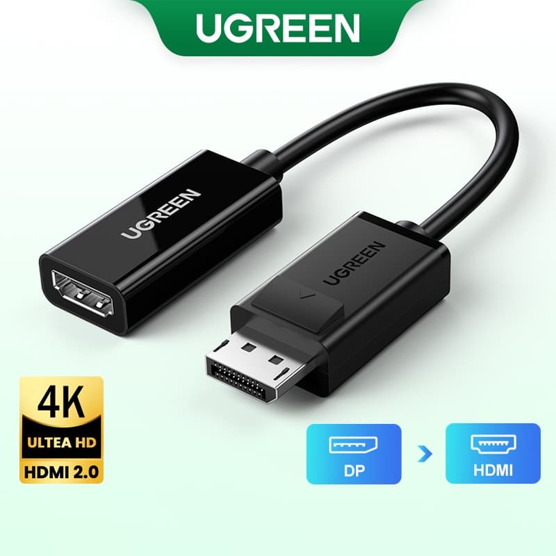 UGREEN Original Adaptador 1080P DP Para HDMI Display Port Converter