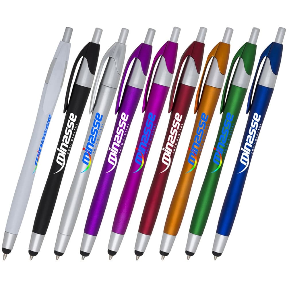 100 Canetas Mod 12638 Personalizadas - Impressao Colorida