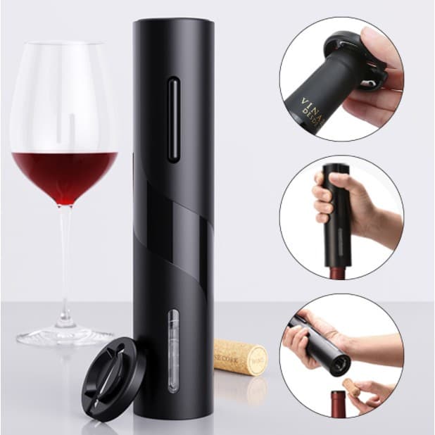 Saca Rolhas Abridor De Vinho Garrafa Automático Elétrico**zapstoreshop**