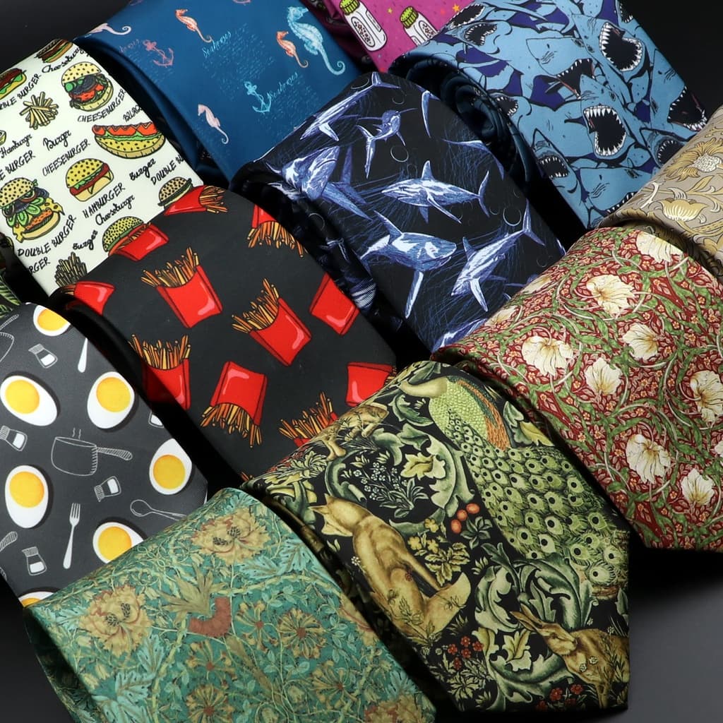 ZONFAZ Novidade Moda Masculina Gravata Floral De Seda Macia Casamento Gravatas Presente