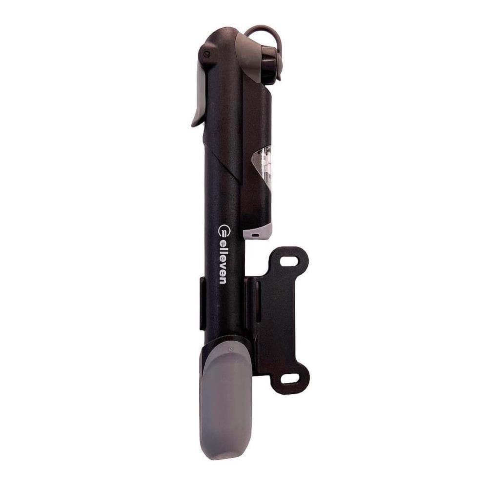 Bomba Mini Telescópica Nylon com Interno em Alumínio Manometro com Suporte 120PSI para Bike