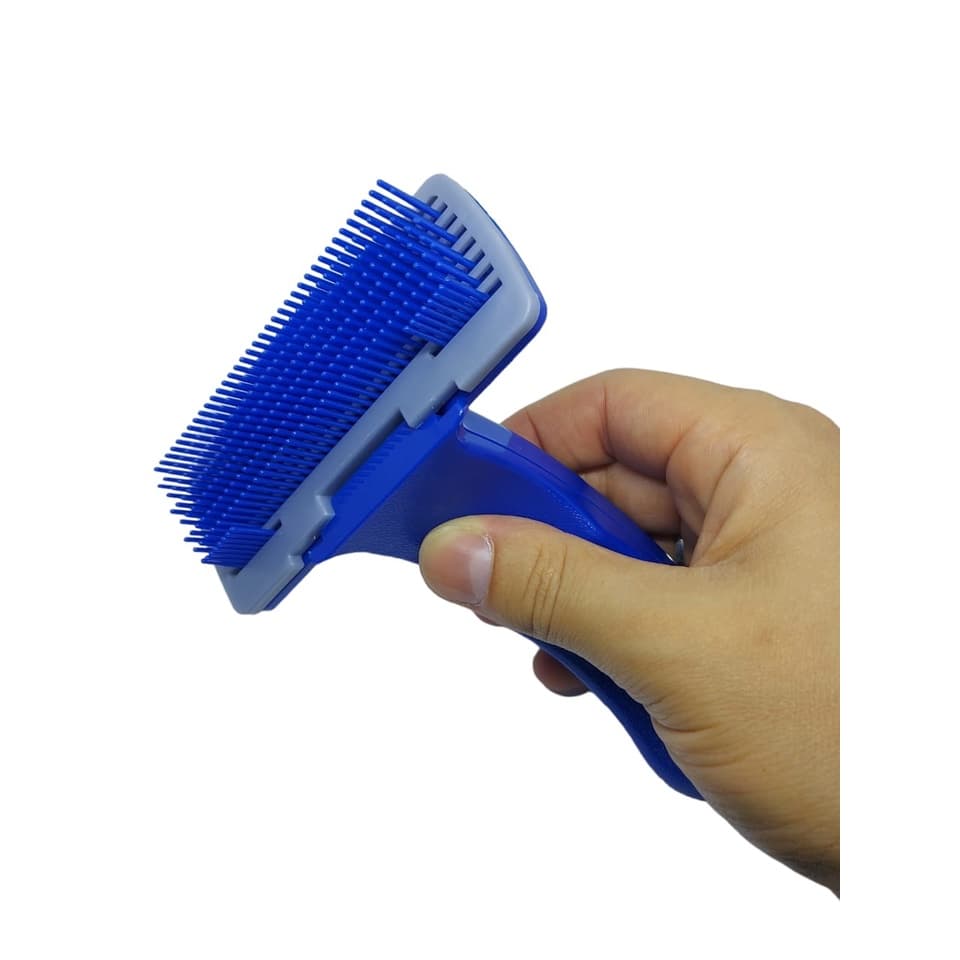 Rasqueadeira Remove Pelos Mortos - Auto-Limpante