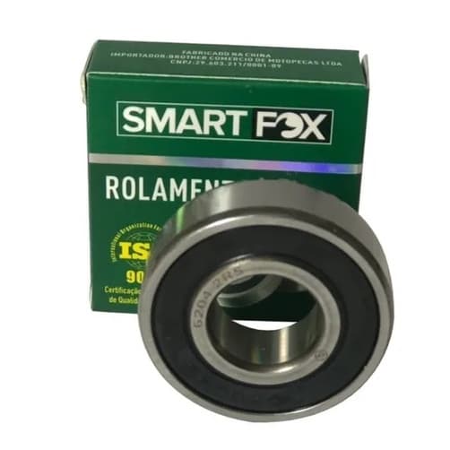 Rolamento 6204 2rs - 1 Unidade (smartfox)