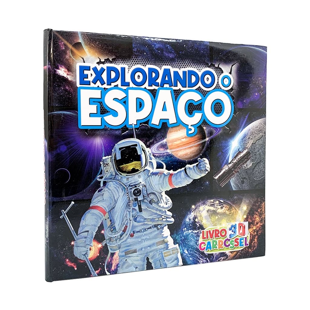 Explorando o Espaço - Livro 3D Carrossel - Infantil