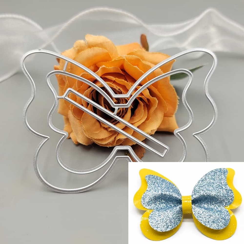 Vários Laços De Metal Cortante Molde De Gravação Stencil Scrapbooking Cartão De Boas Festas DIY Cortes Artesanais