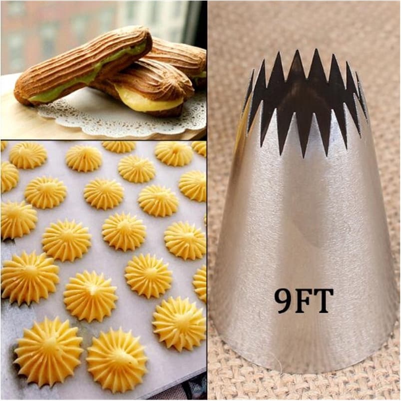 # Bicos Para Saco De Confeiteiro 9FT Fazer Bolo Ferramentas Decoração