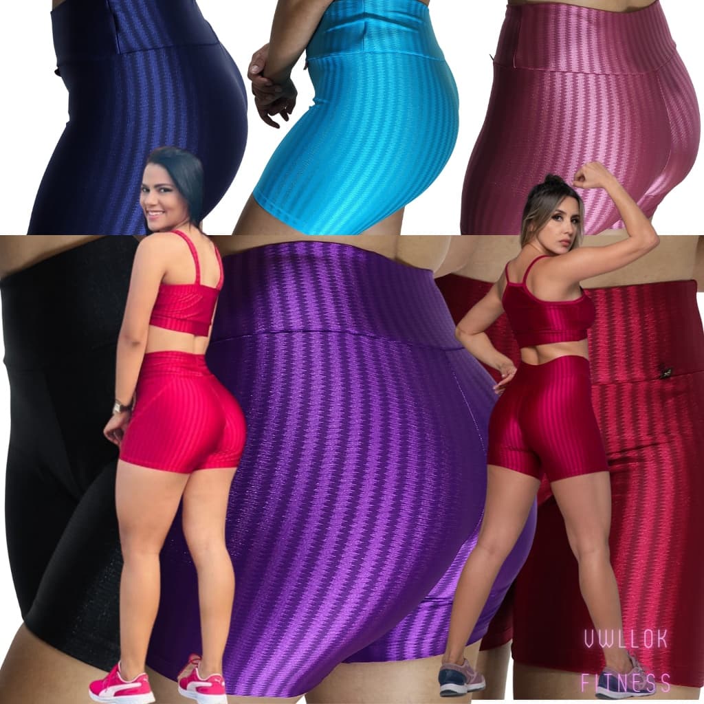 Short de Academia Fitness Cirre New Zig 3D Alta Qualidade Premium