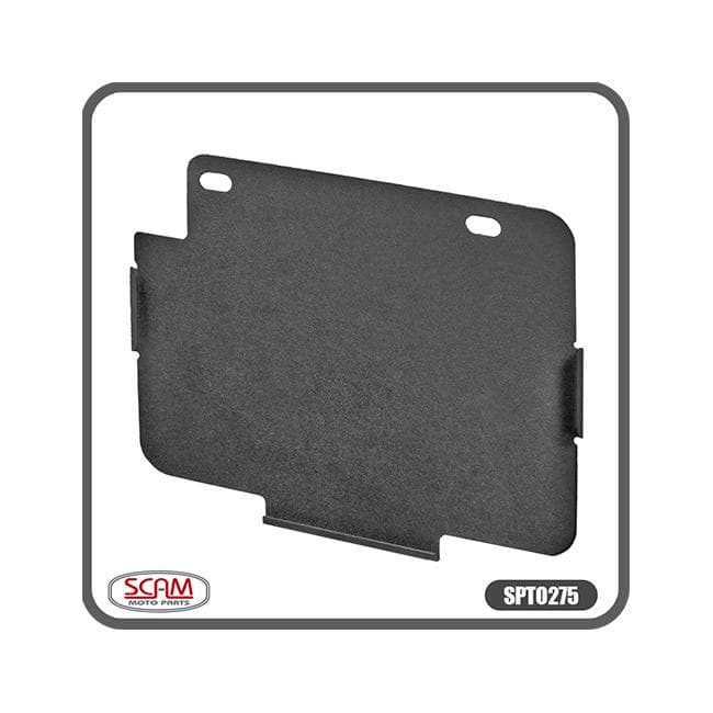 Suporte Reforço de Placa Moto Universal Brasil Mercosul SCAM
