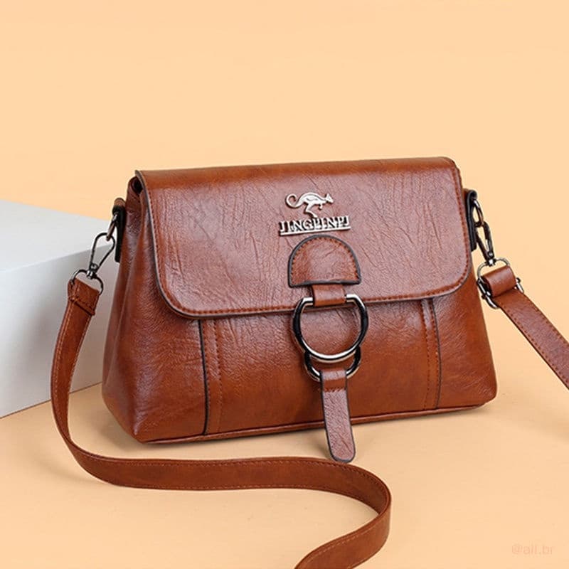 Bolsa Feminina Moda Simples, Couro PU, Pequena, Alta Qualidade, Cor Sólida, Ombro, Transversal, Tipo Mensageiro, Clutch
