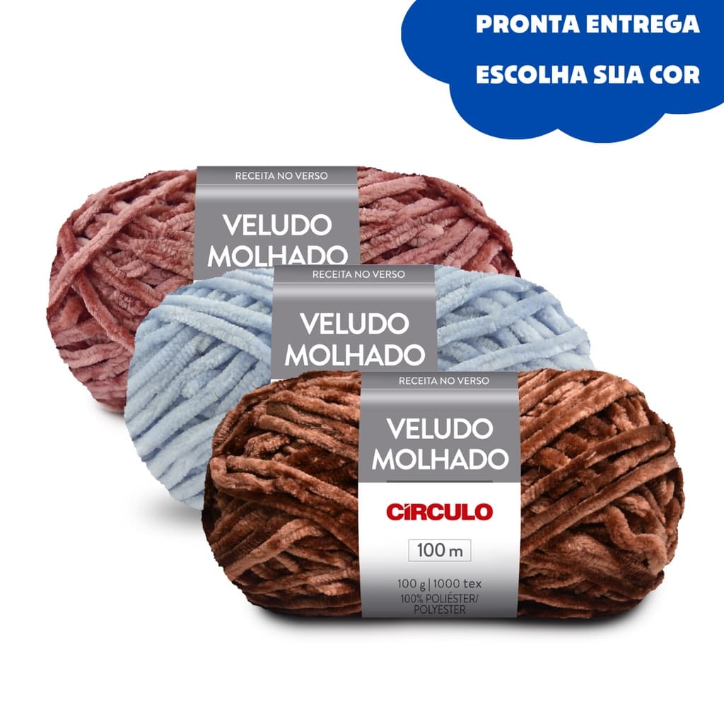 LÃ VELUDO MOLHADO 100 M - 100G