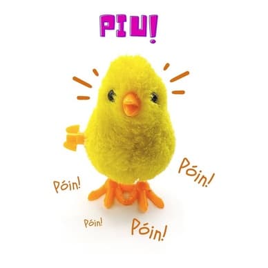 Pintinho Amarelinho De Pelúcia a Corda Infantil