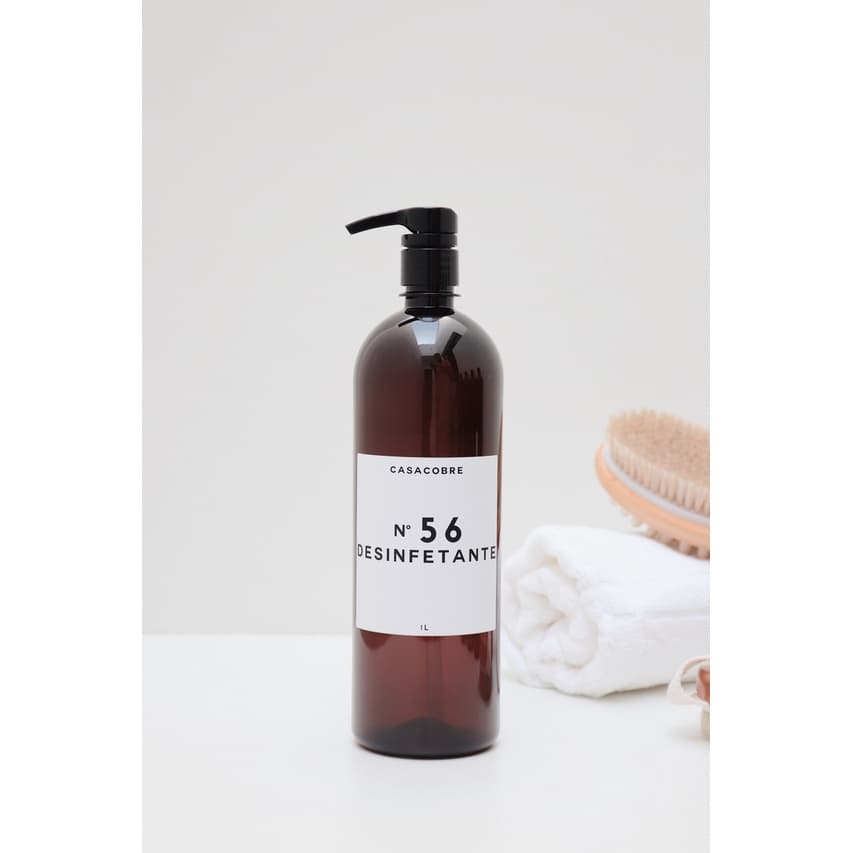 Frasco Pet Âmbar Lavanderia 1L - Desinfetante