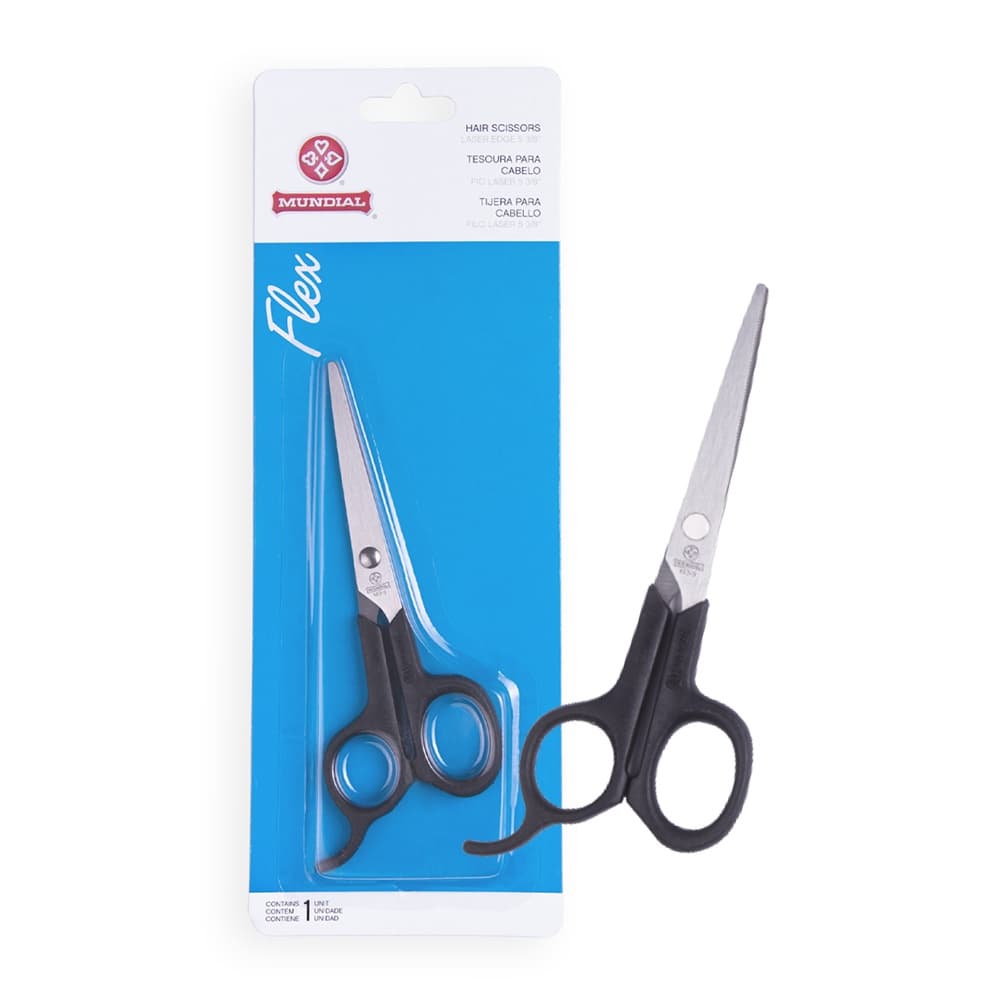 Tesoura Cabelo Laser 5" Flex Multiuso - Mundial