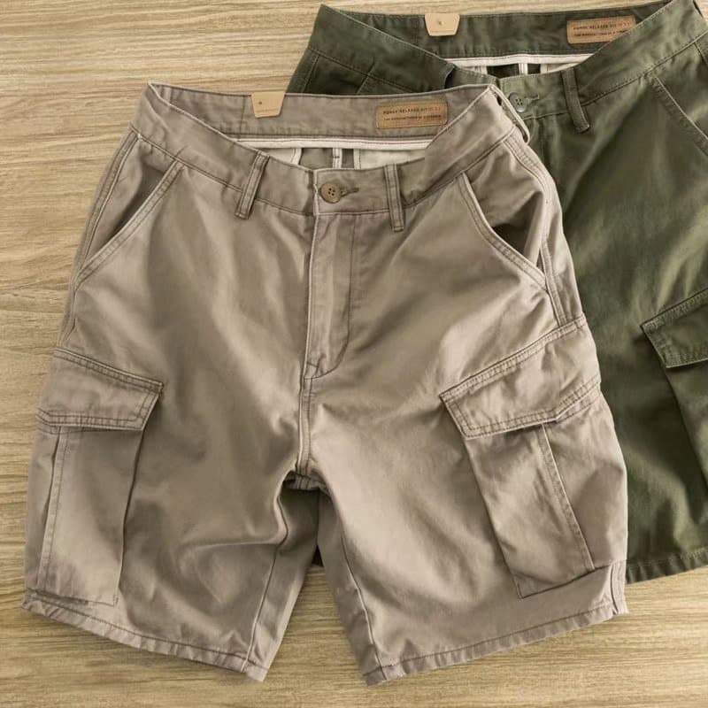 Shorts casuais/bermuda cargo masculina/bermudas masculinas
