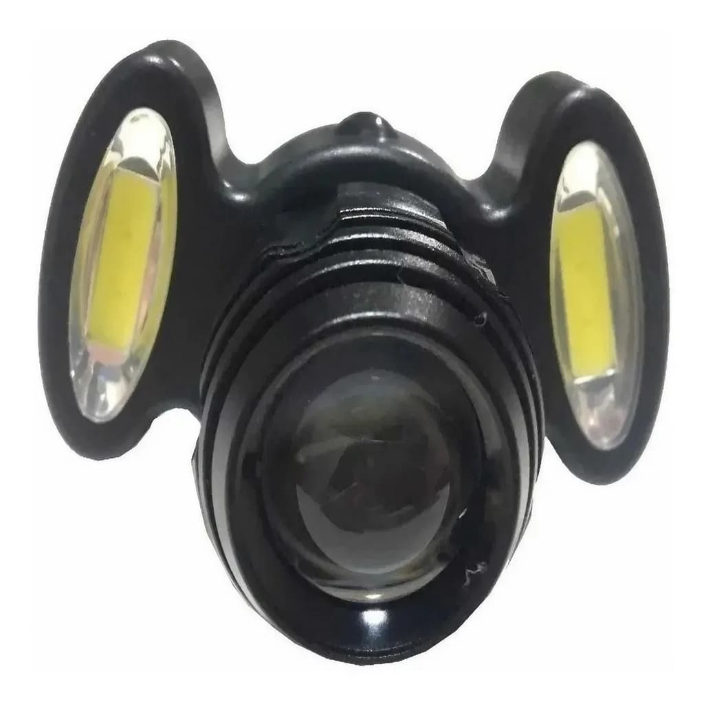 Lanterna Farol Bike 3 Funções Zoom Recarregável Ultra Led