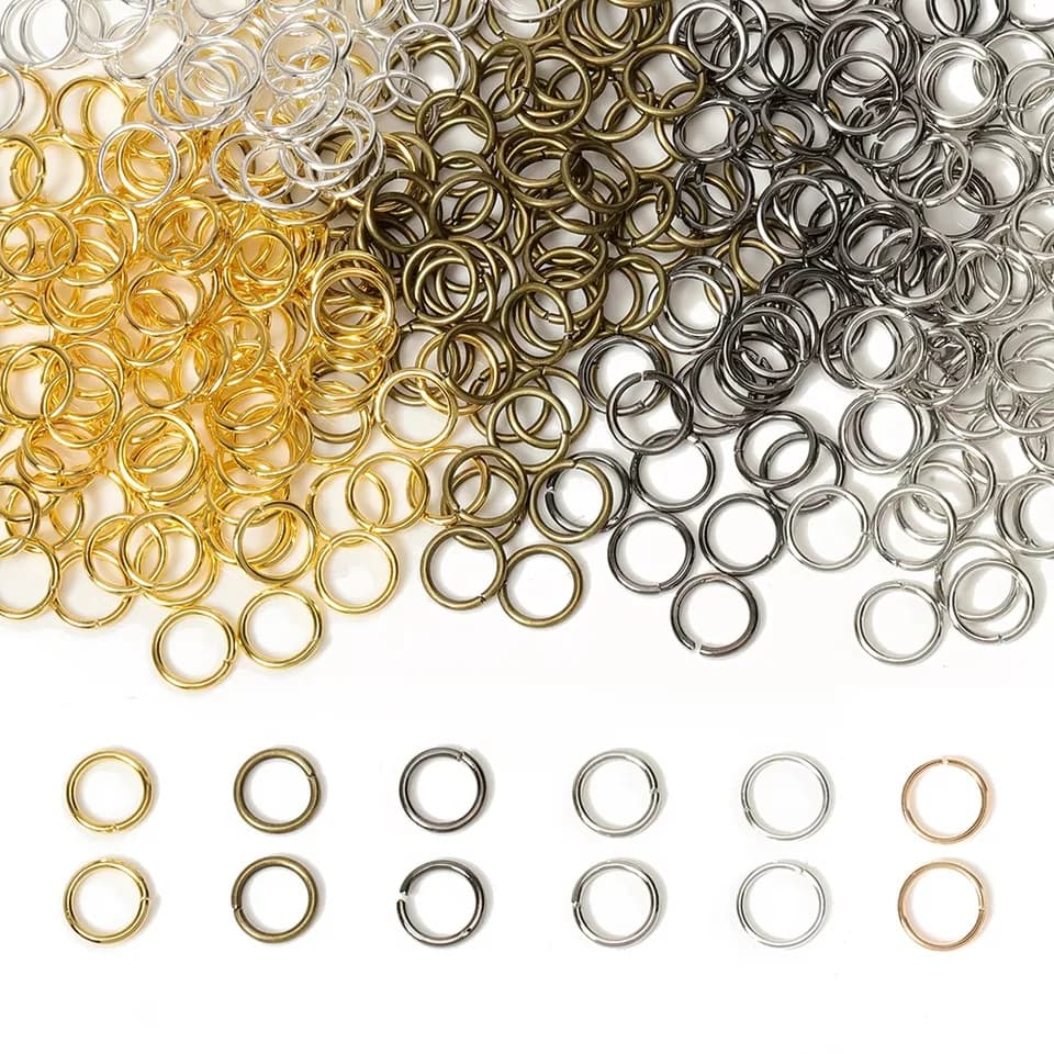 Argola Elo Para Bijuteria - Argolinha para montagem 200 Un.
