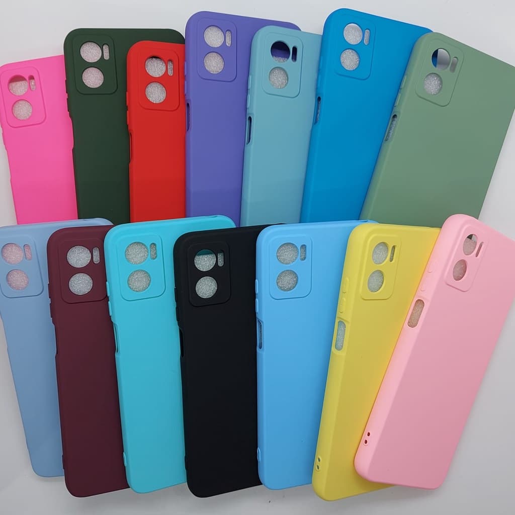 Capa Case Para Motorola Moto E22 de Silicone com Interior Aveludado (E 22)