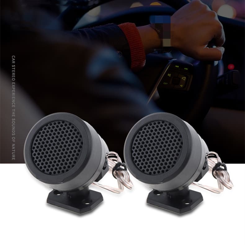 2 Peças De Alto-falantes Universais Com Domo Para Carro, Alto-falantes De 500 W, Montagem Giratória, áudio, Alta Frequência, Automotivo, Estéreo