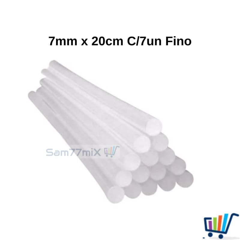 Bastão Refil de Cola Quente Silicone Transparente Para Pistola