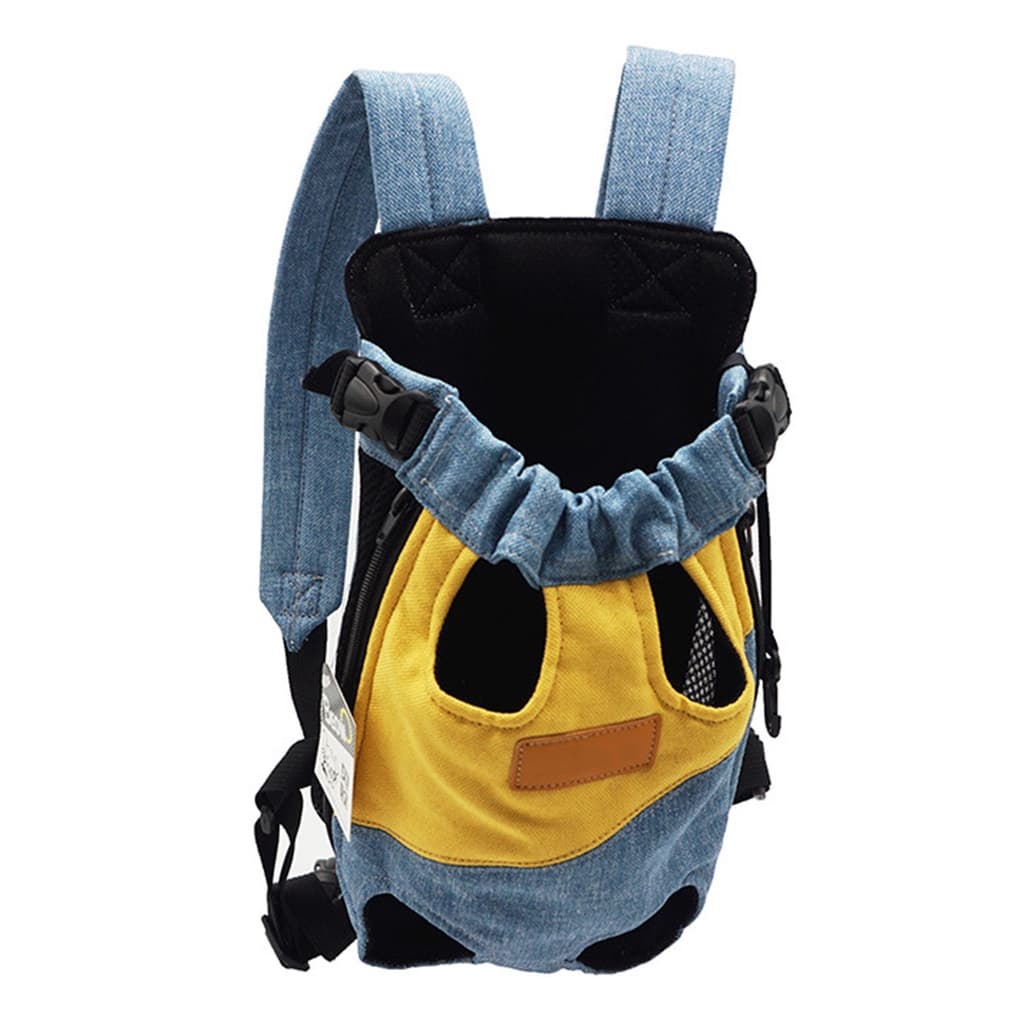 Mochila De Viagem Para Animais De Estimação Respirável E Confortável Portátil Bolsa De Transporte Cães Pequenos Médios Filhotes De Cachorro