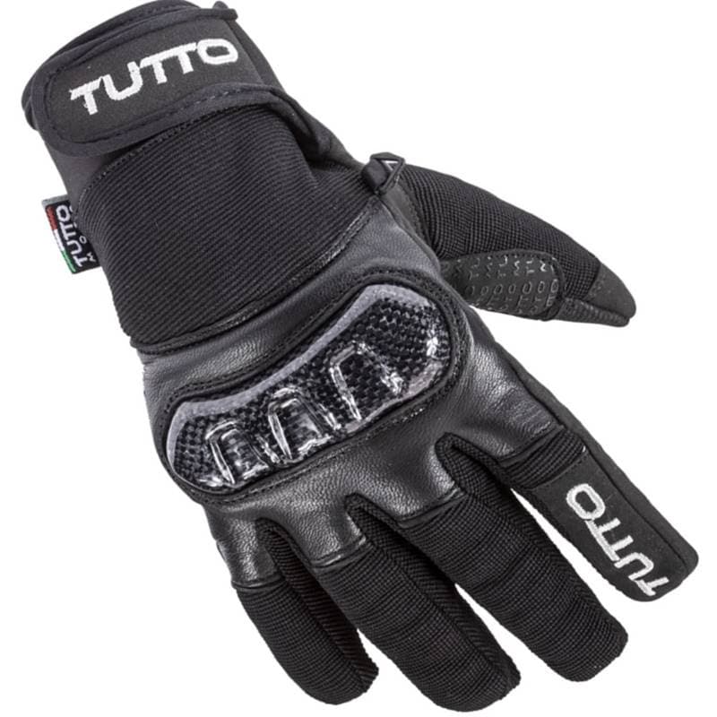 Luva Tutto Moto MX-47 (Carbono) Preta - Tamanho G (L)