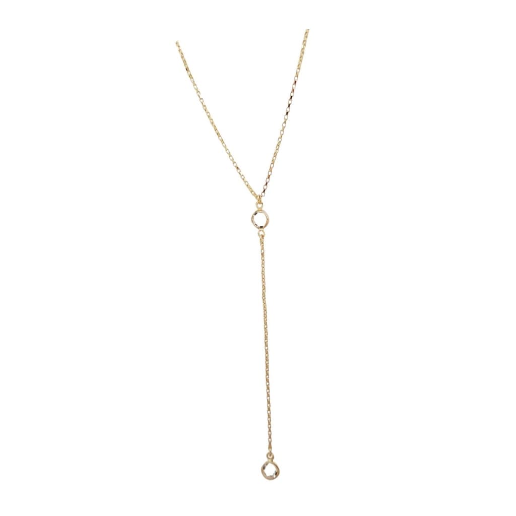 Colar Gravata com Zircônias 5004