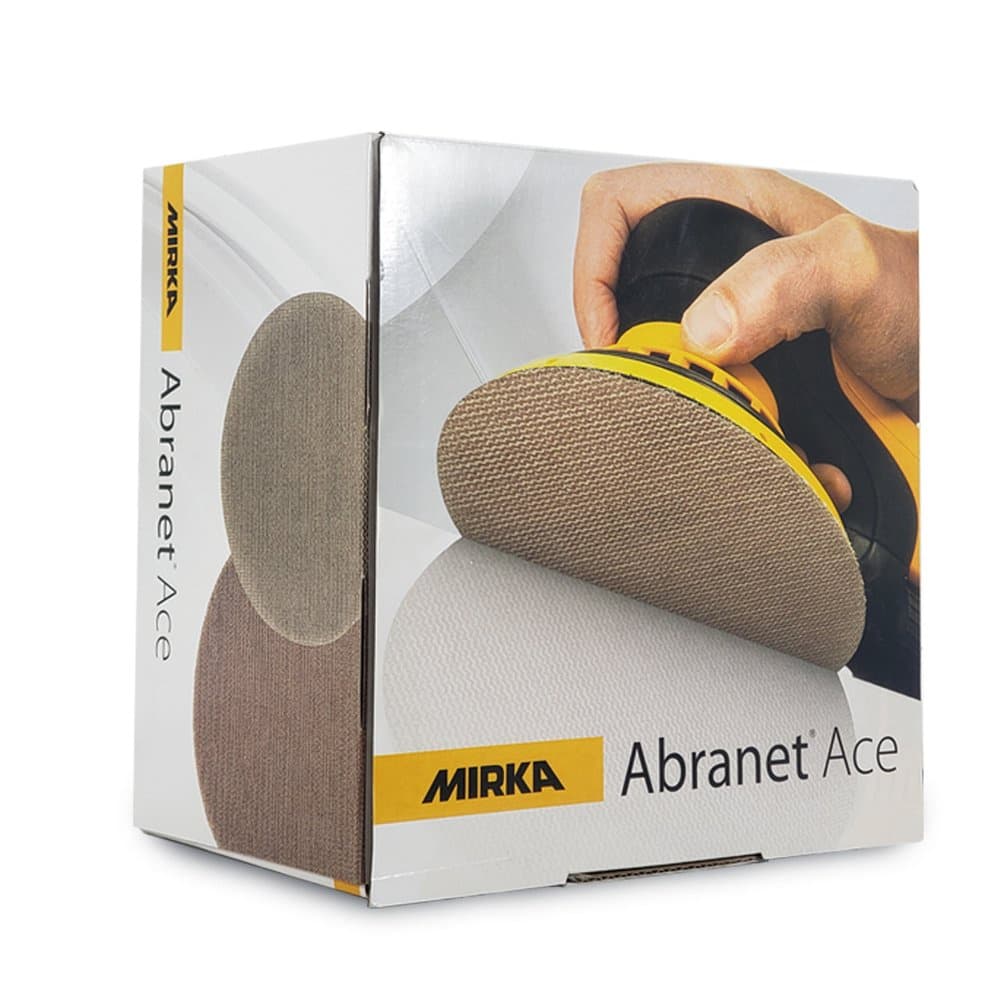 Kit 25 Peças Lixa Disco Abranet Ace 9pol"/225mm Mirka