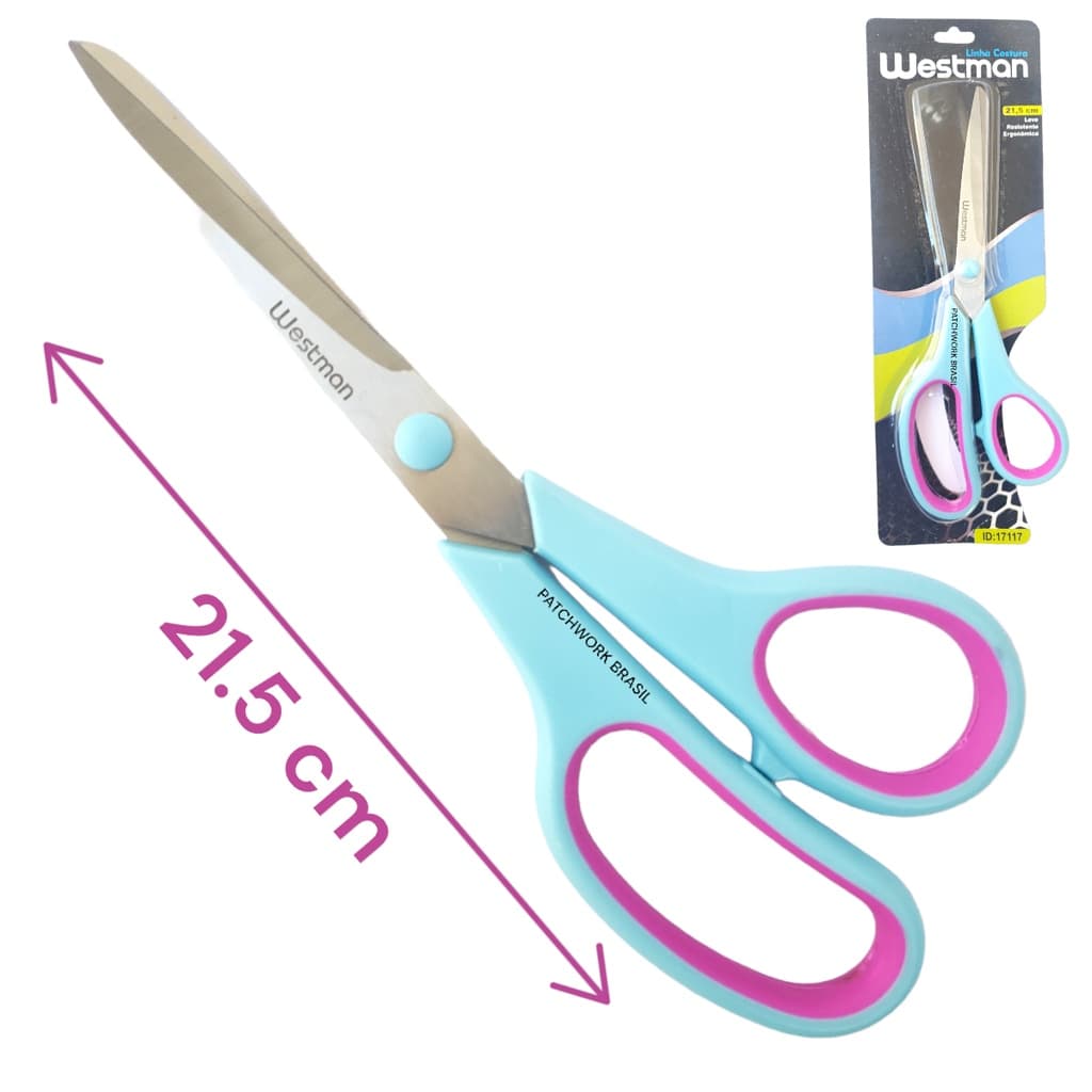 Tesoura Costura 21,5 Cm Westman 17117 Ergonômica Leve