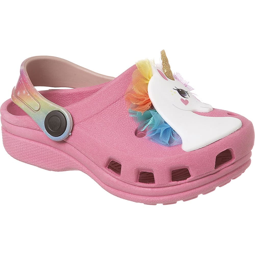 SANDÁLIA BABUCHE PAPETE UNICORNIO
