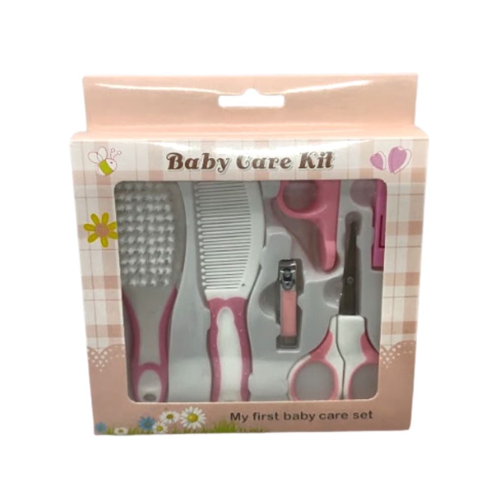 Kit Higiene Bebe Menino Menina 6 Peças Baby Care Recém Nascido