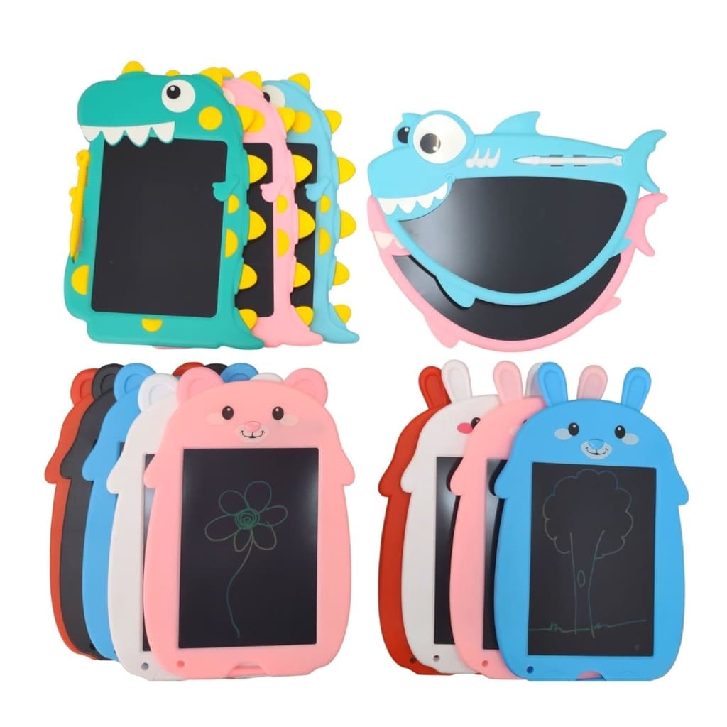Lousa Magica Tablet Lcd Personagens Escrever, Pintar e Desenhar