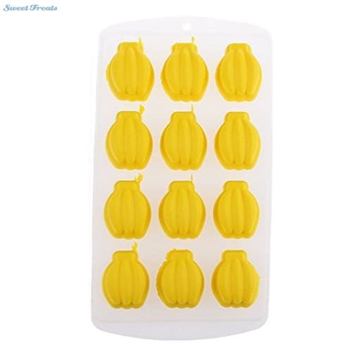 Forma De Gelo PVC Maleável 10 Gelos molde Banana